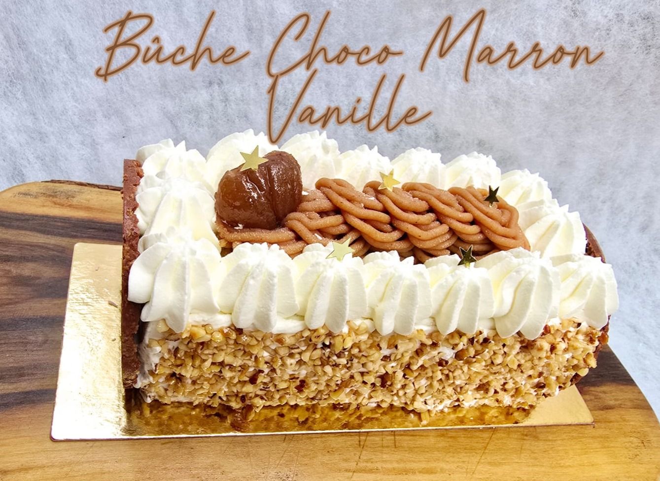 vacherin glacé fraise vanille à APT